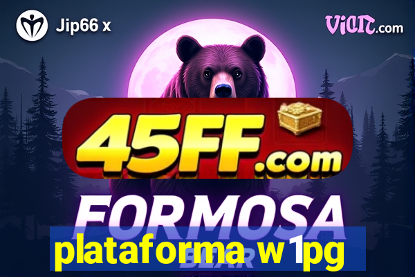 plataforma w1pg